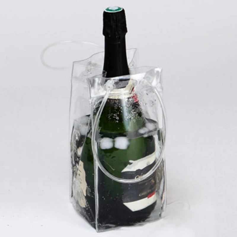 1 個アイスバッグワインビールシャンパンバケツドリンクボトル - Wine Beer Holder のレビューと価格
