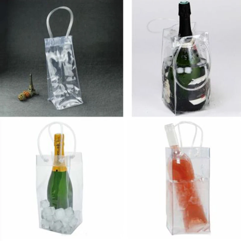 1 個アイスバッグワインビールシャンパンバケツドリンクボトル - Wine Beer Holder のレビューと価格
