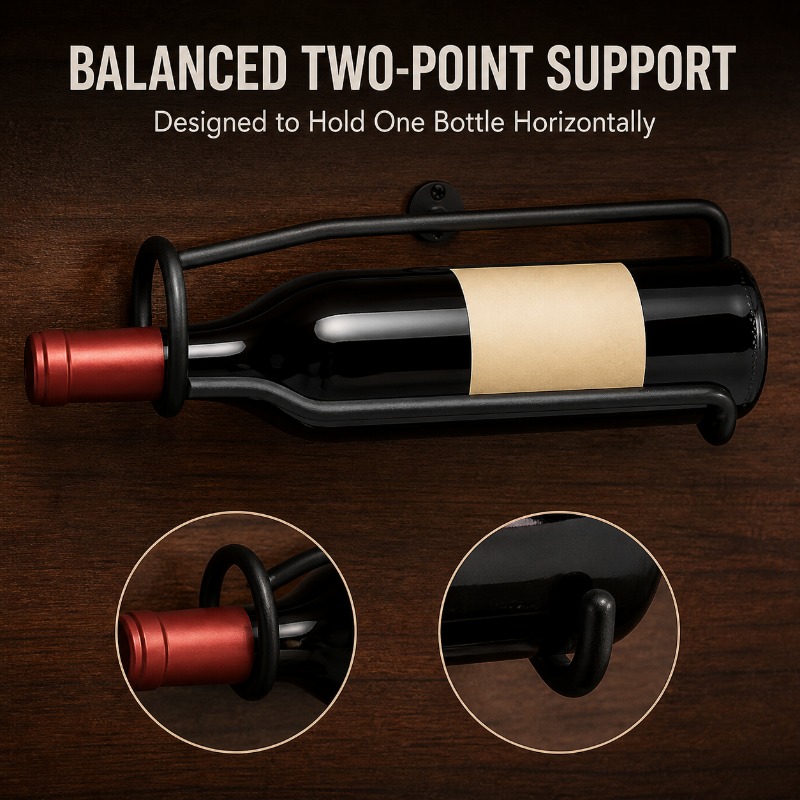 壁掛け式金属製ワインラック モダンなヨーロピアンスタイルの吊 - Wine Beer Holder のレビューと価格