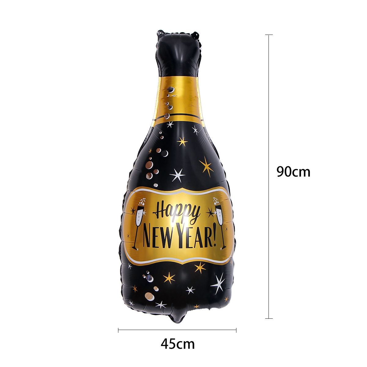 10 個のウイスキービールボトルアルミフィルムバルーン新年シ - Wine Beer Whiskey Year のレビューと価格
