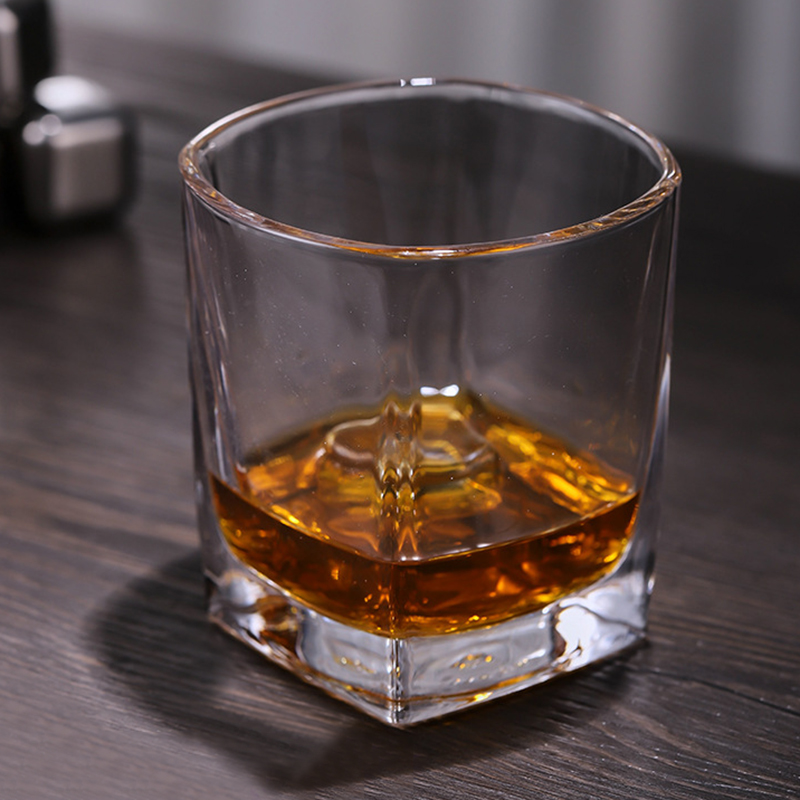 透明ガラスウイスキー,4個セット,235ml,飲料カップ,ヨ - Wine Beer Whiskey のレビューと価格