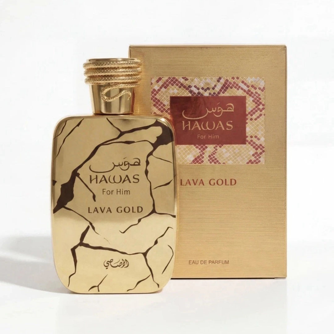 ラサシ ハワス ラバ ゴールド 100ml メンズ EDP  - Wine&Beer Help のレビューと価格