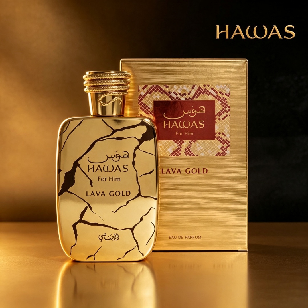 ラサシ ハワス ラバ ゴールド 100ml メンズ EDP  - Wine&Beer Help のレビューと価格