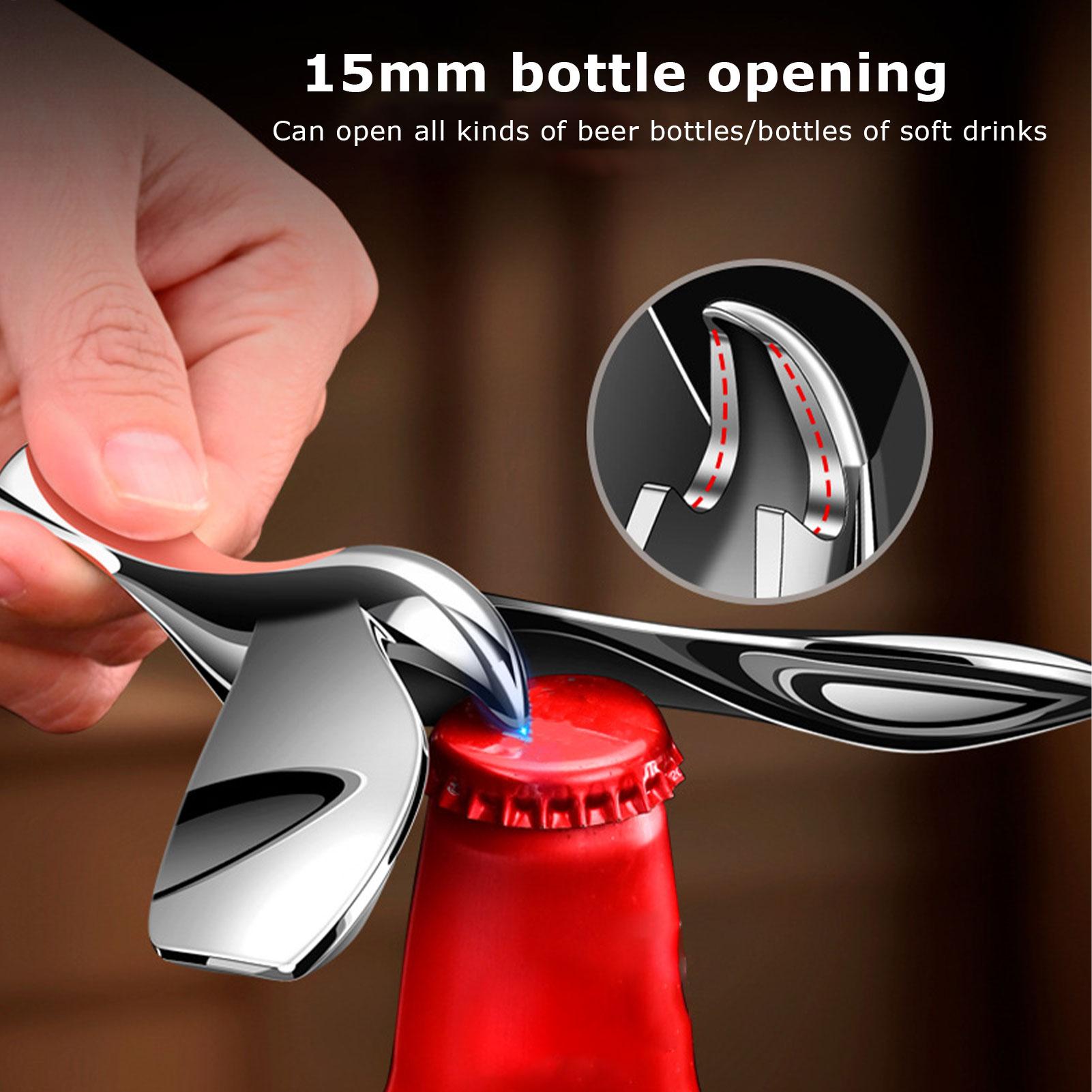 ビール栓抜き、手動ボトルキャップオープナー、キッチンツール、 - Wine In Beer Bottle のレビューと価格