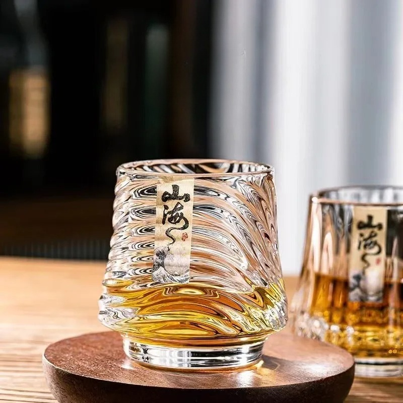 ガラス製ウイスキーカップセット　上海カップ　家庭用洋酒グラス - Wine Beer Whiskey のレビューと価格