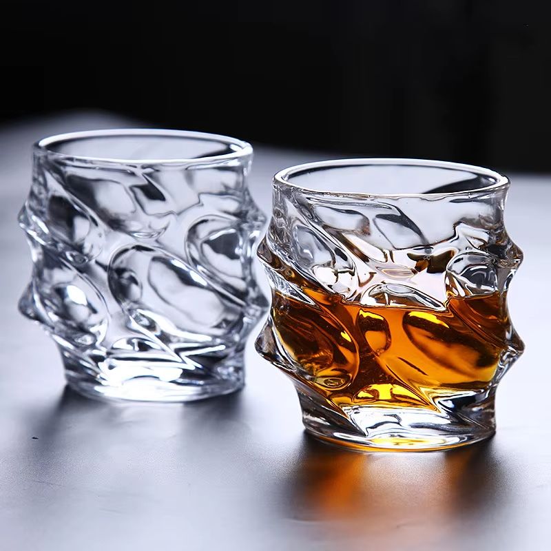 透明なカクテルブランディカップ,家庭用ウイスキーグラス,北欧 - Wine Beer Whiskey のレビューと価格