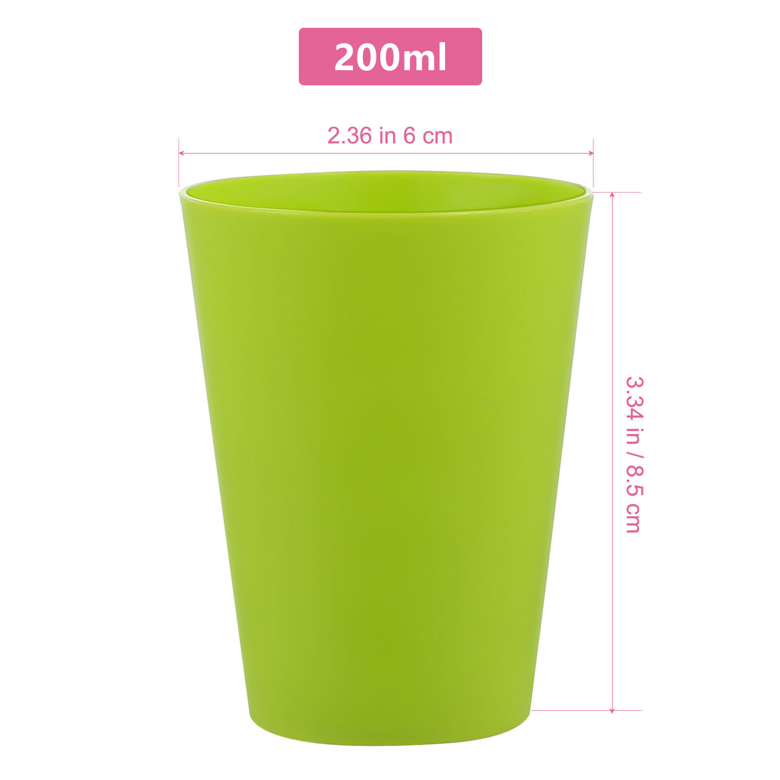 15 個混合色プラスチック製ドリンクカップ軽量壊れない再利用 - Wine Beer Mixed Drinks のレビューと価格