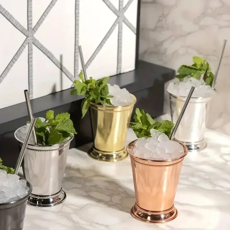 ステンレス製ミントジュレップマグ - マティーニ、モヒート、 - Wine Beer Mixed Drinks のレビューと価格