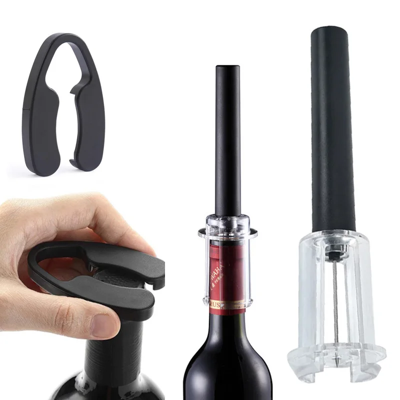 エアポンプワインボトルオープナー空気圧真空ワインストッパービ - Wine In Beer Bottle のレビューと価格